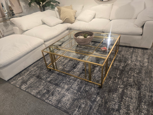 Balmar Sofa Upholstered In Ivory Performance Fabric