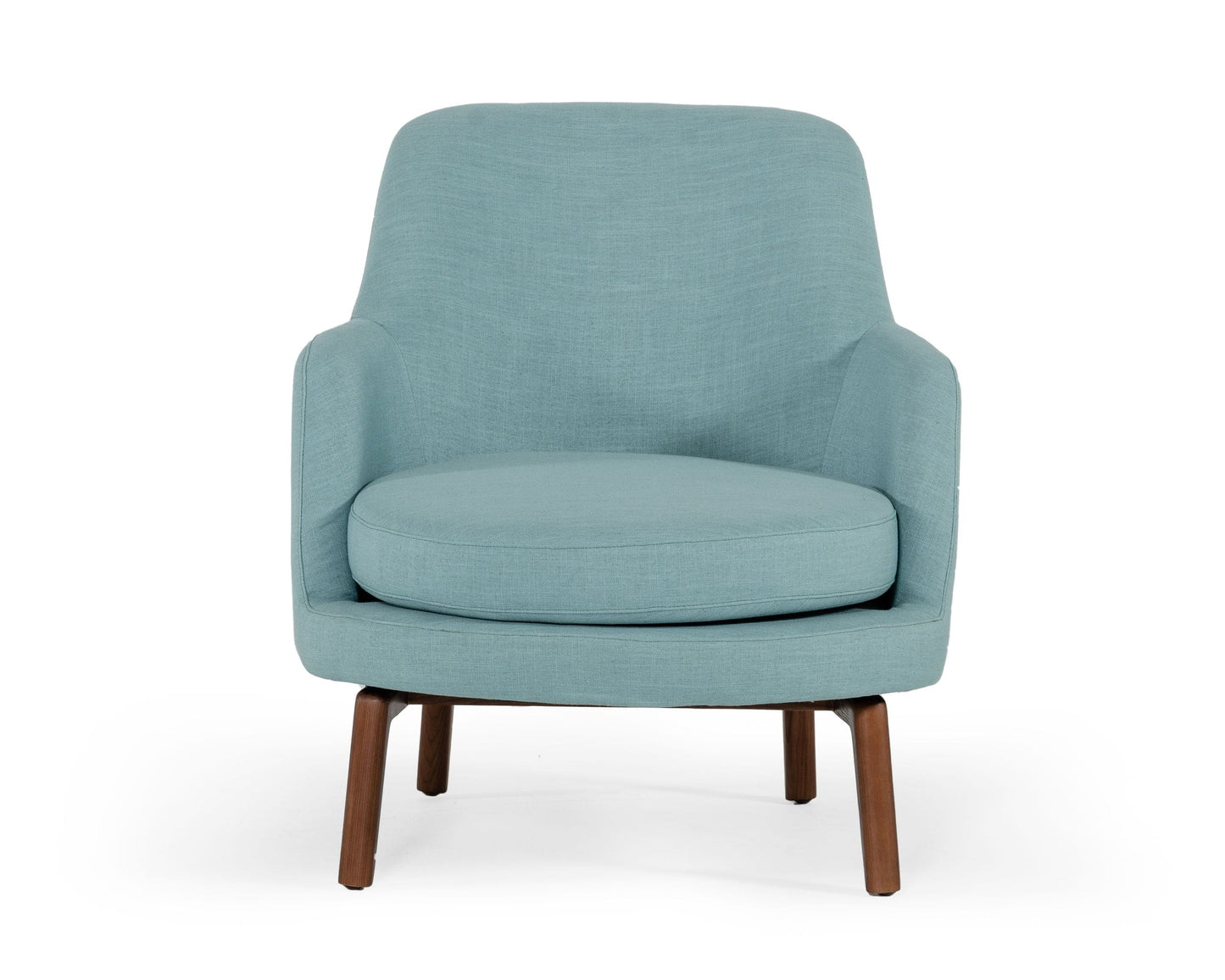 Modrest Metzler - Modern Mint Green Fabric Accent Chair