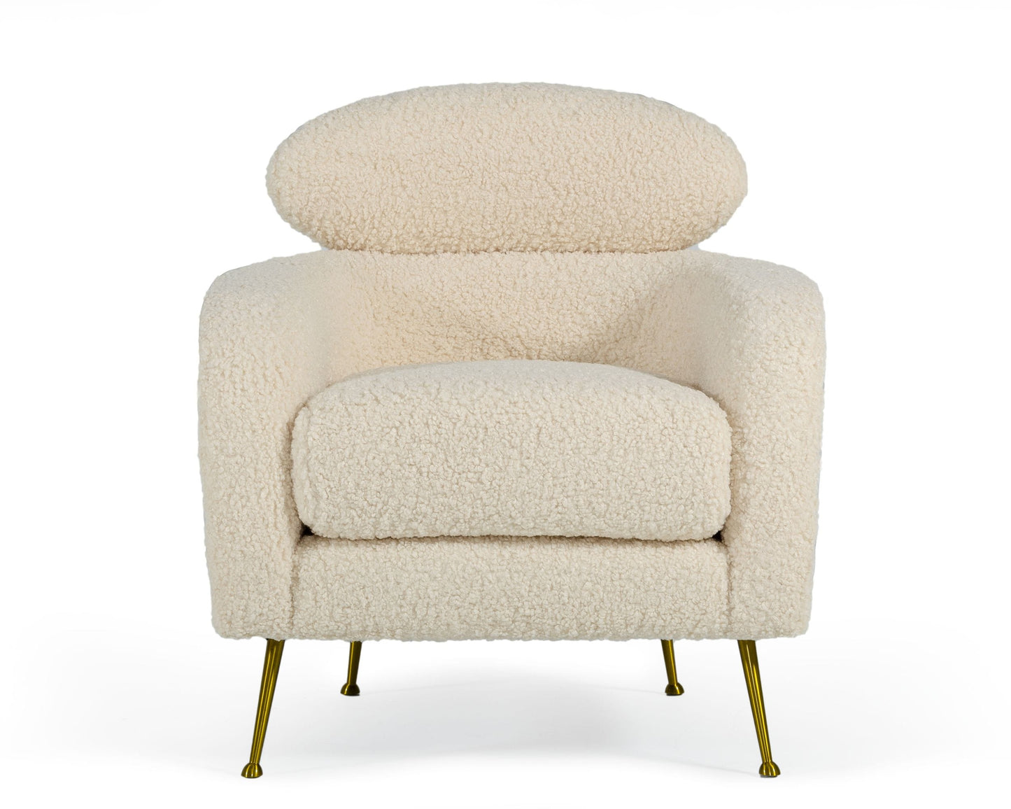 Modrest Altura - Modern Faux Fur Lounge Chair