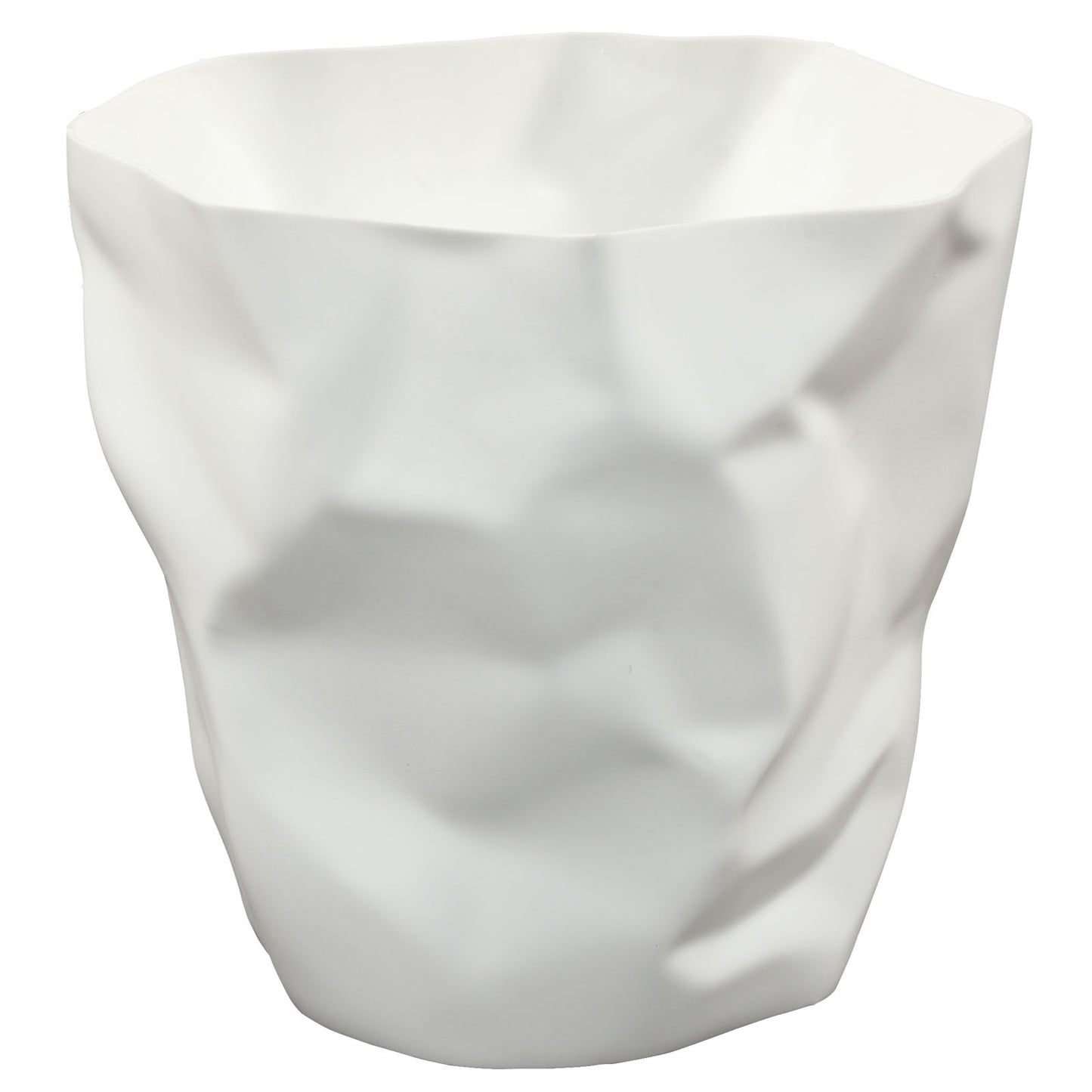 Lava Trash Bin by Modway in White