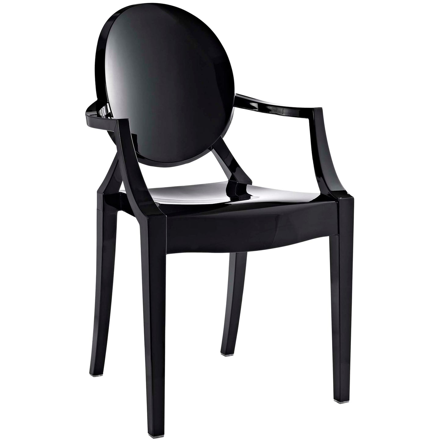 Casper Dining Armchair by Modway in Black