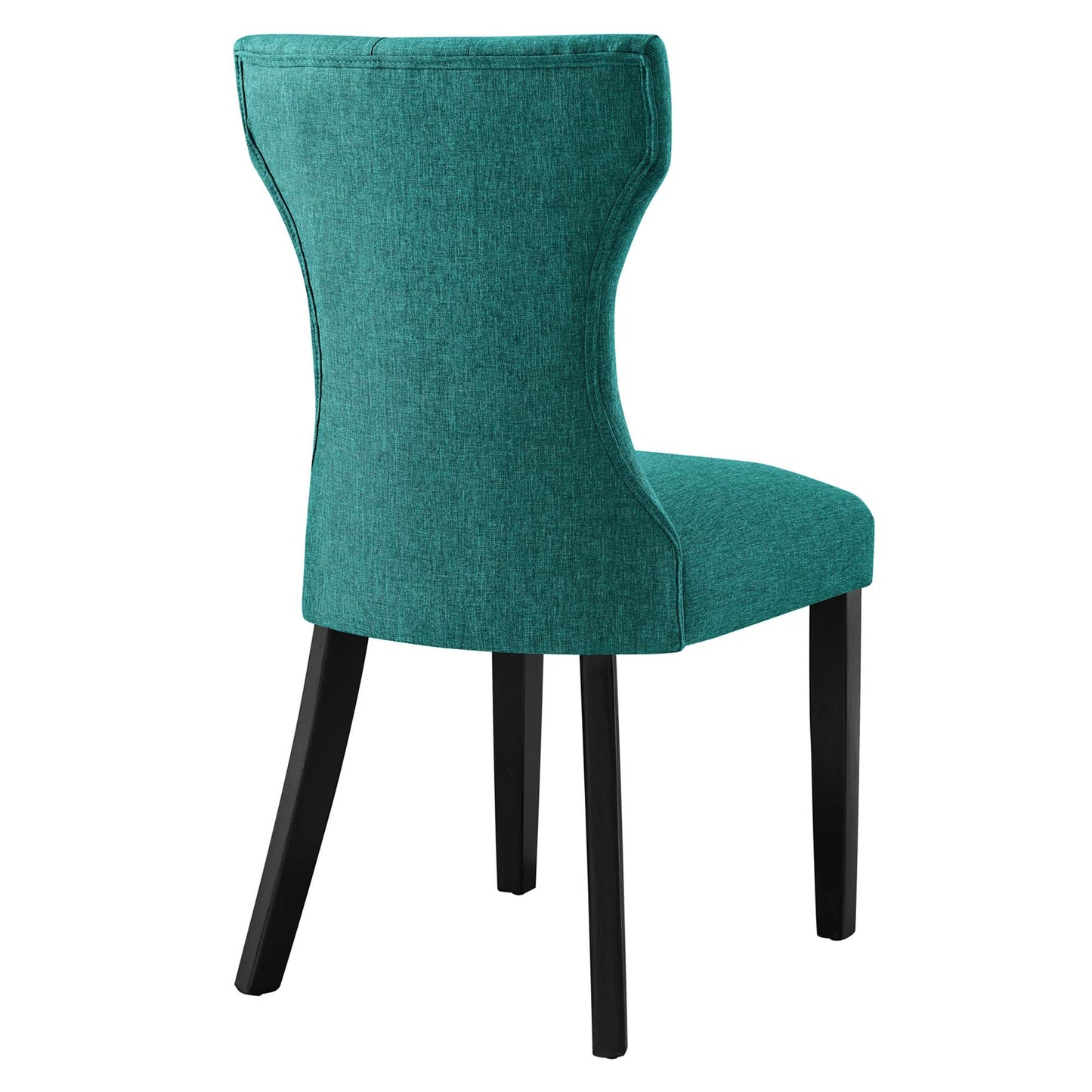 Silhouette Dining Side Chair by Modway in Teal