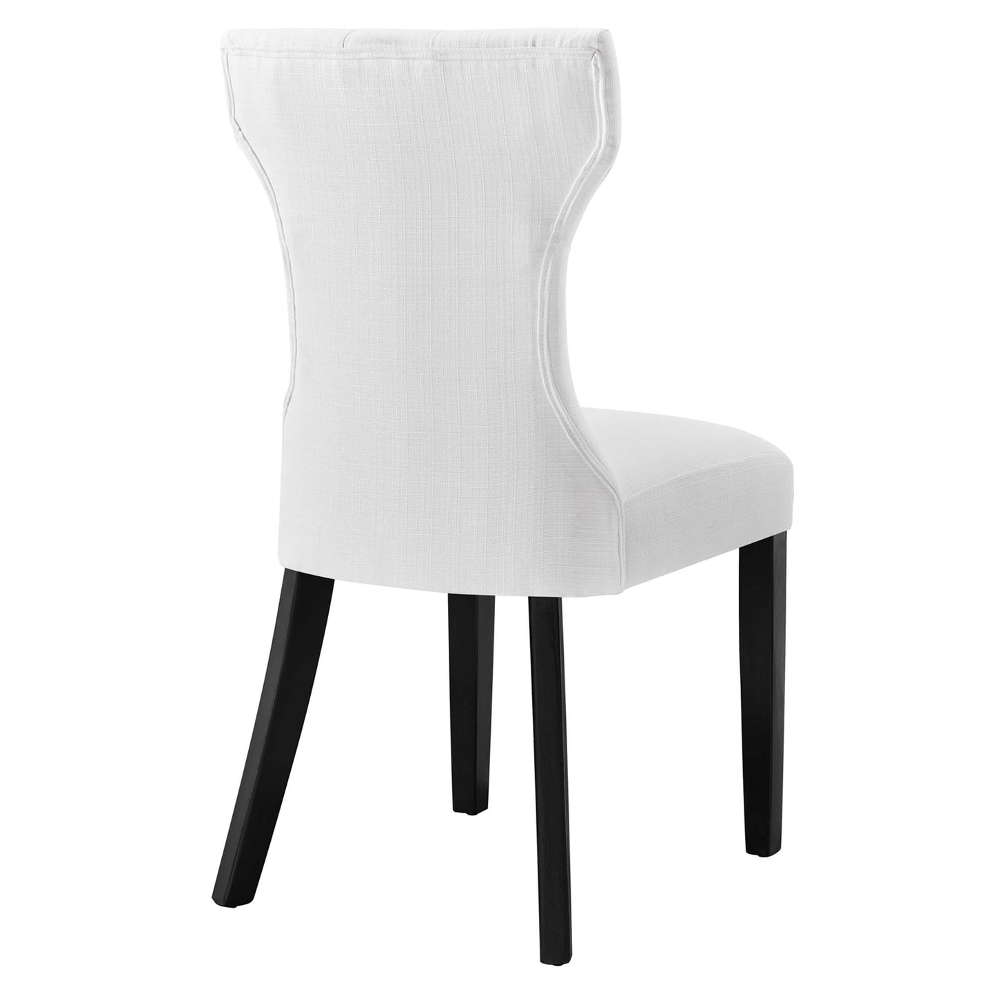 Silhouette Dining Side Chair by Modway in White