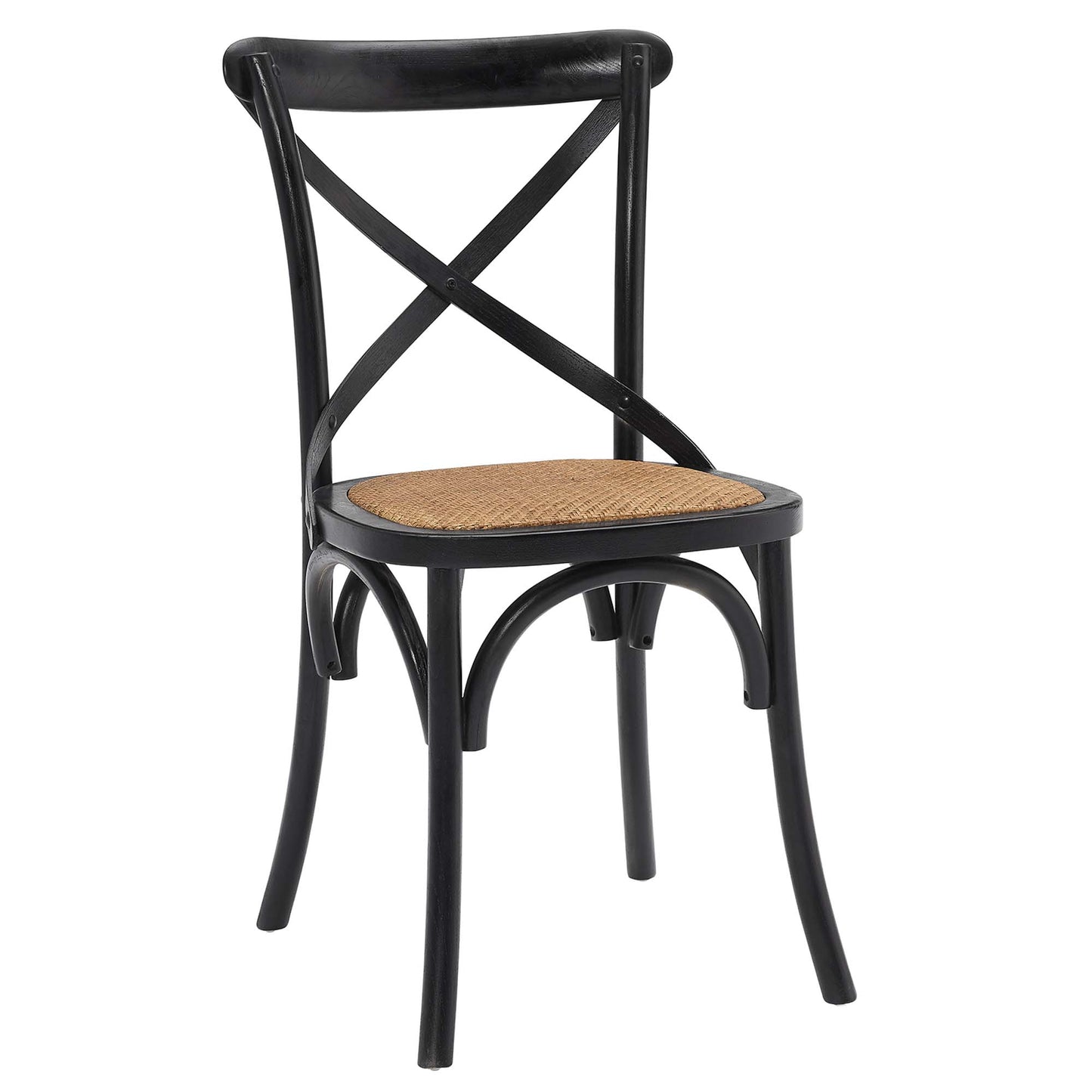 Gear Dining Side Chair by Modway in Black