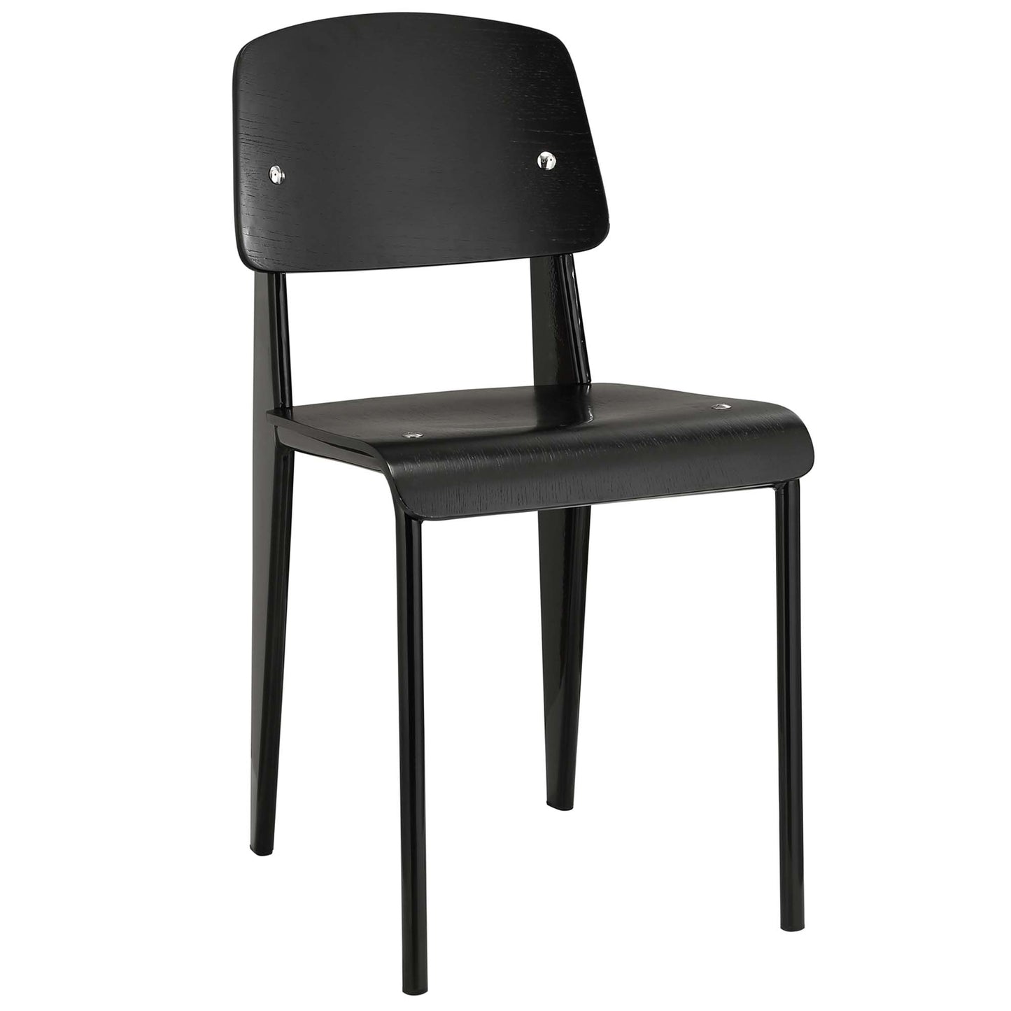Cabin Dining Side Chair by Modway in Black Black