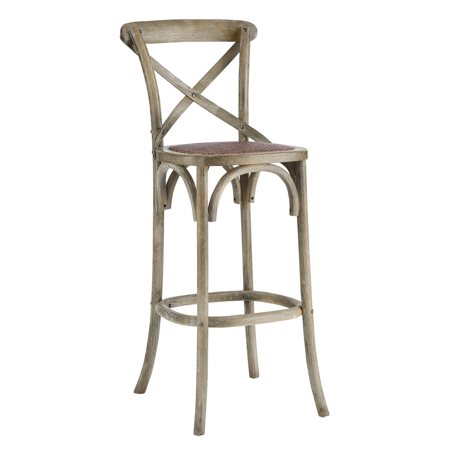 Gear Bar Stool in Gray