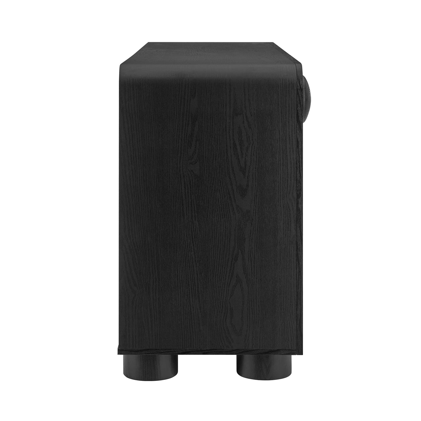 Sonnet 57" Sideboard Storage Cabinet  in Black