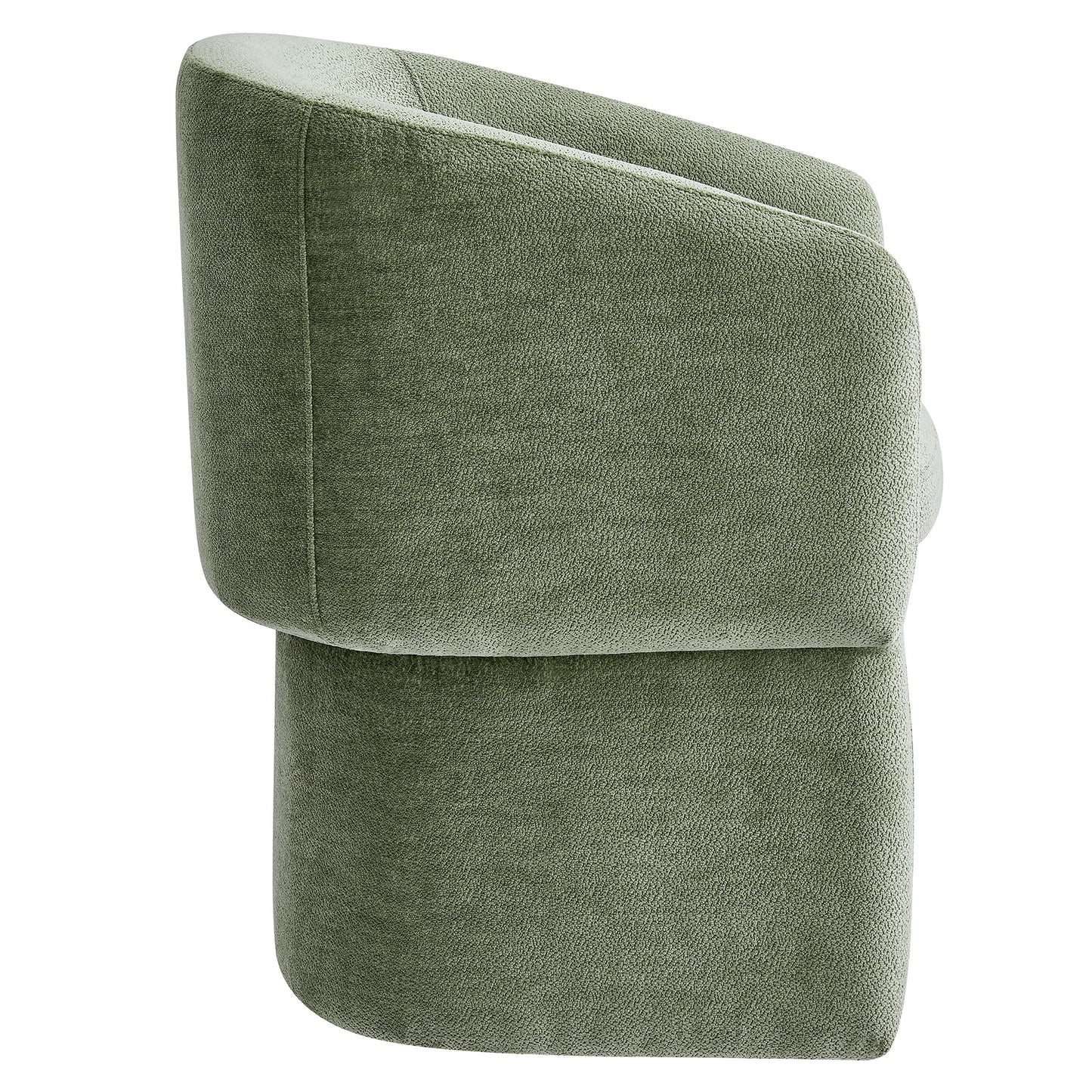 Sage Upholstered Chenille Dining Armchair