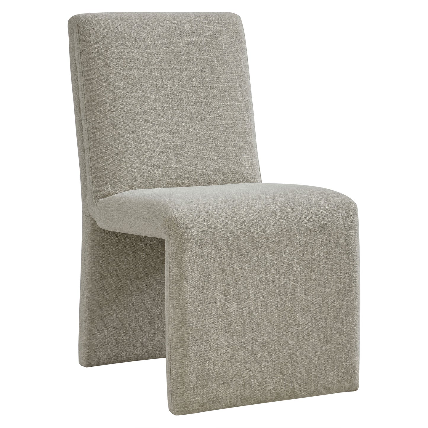 Emory Fabric Upholstered Dining Side Chair in Linen