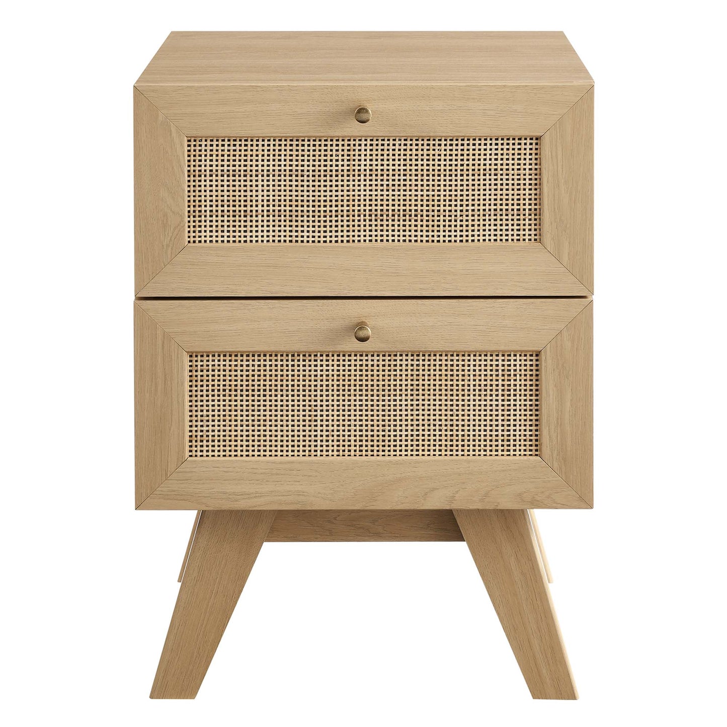Soma 2-Drawer Nightstand  in Oak