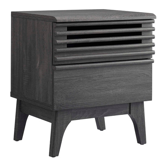 Render Nightstand  in Charcoal