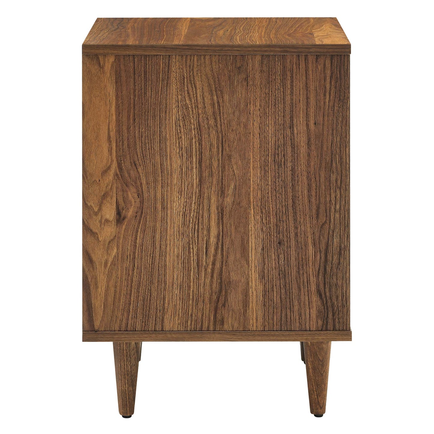 Vespera 2-Drawer Nightstand  in Walnut