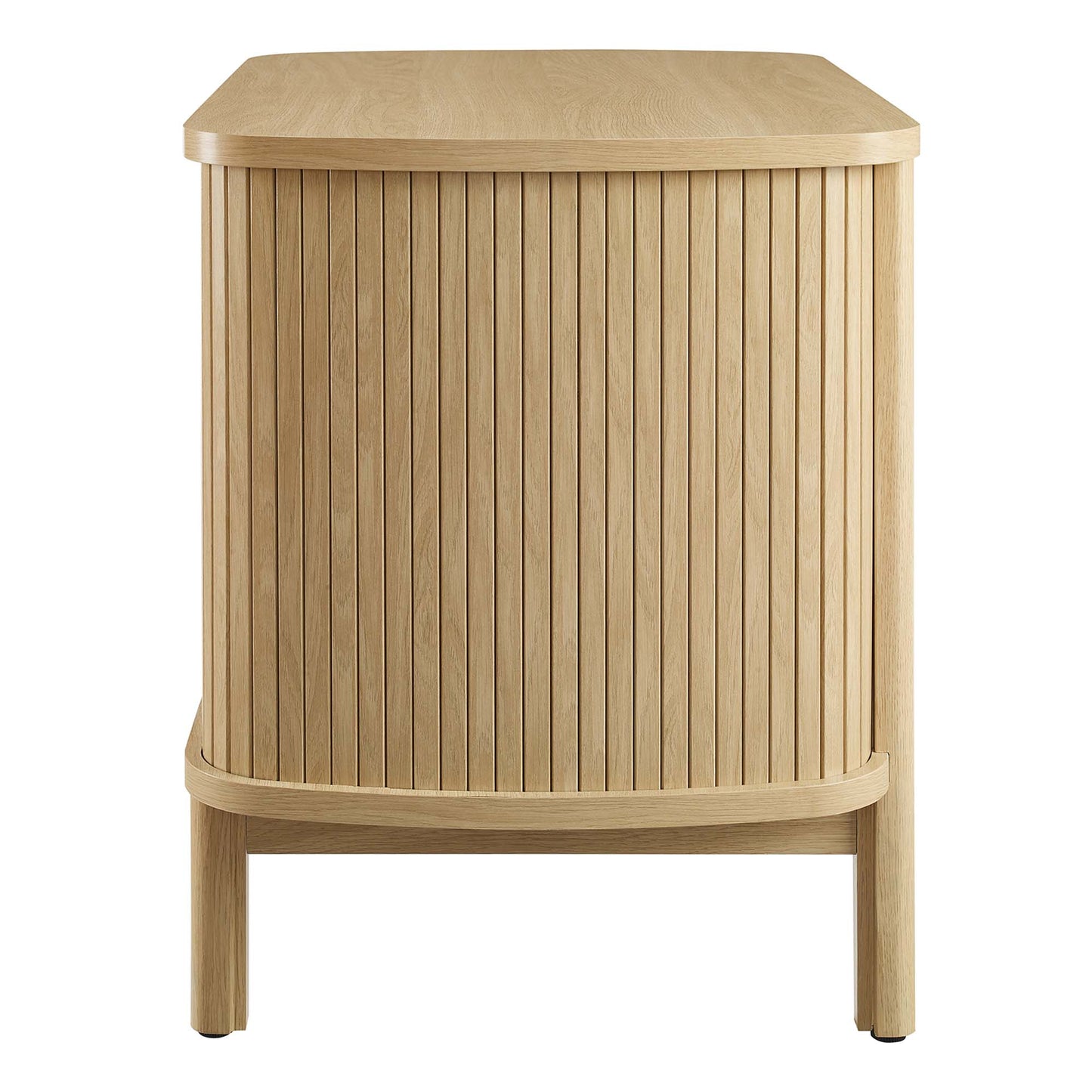 Valencia Open Nightstand in Natural Oak