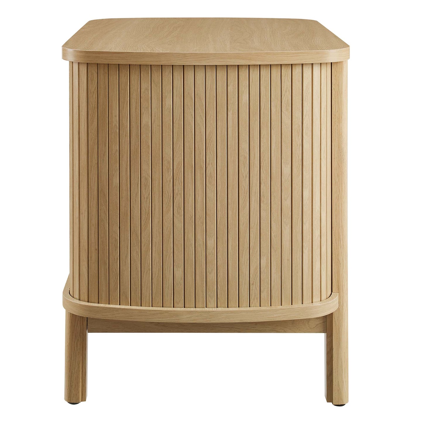 Valencia 2-Drawer Nightstand in Natural Oak