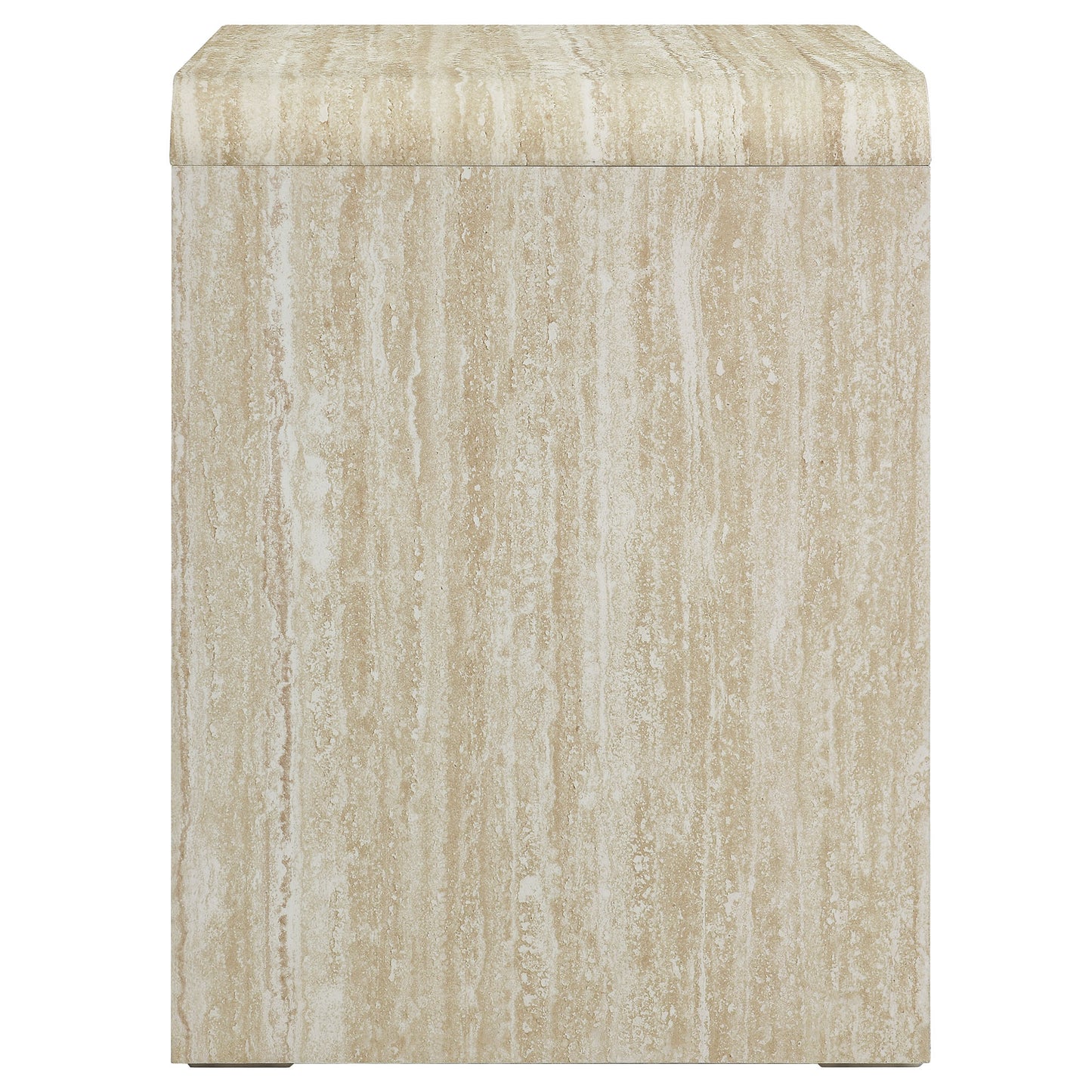 Toscana 2-Drawer Nightstand  in Travertine