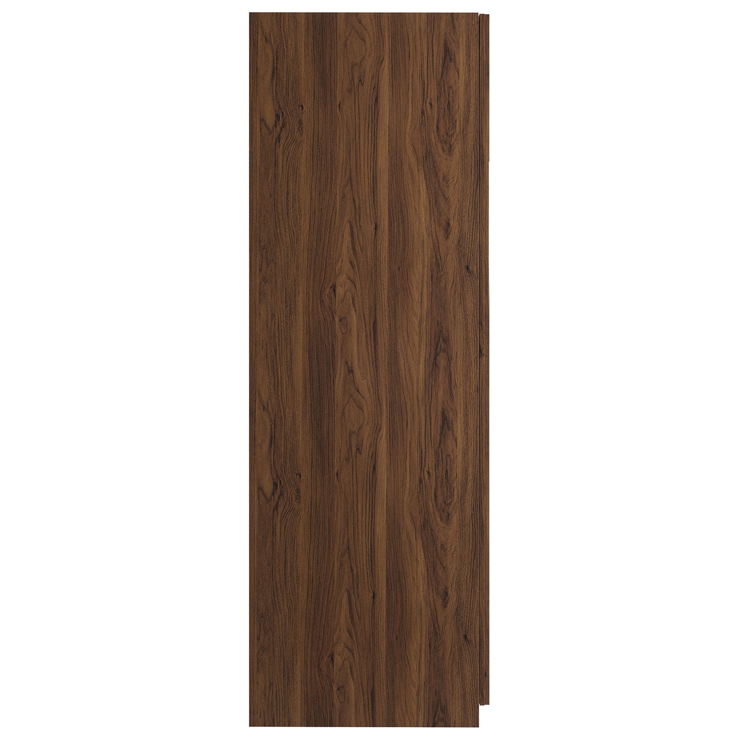 Render 2-Door Wardrobe Closet  in Walnut