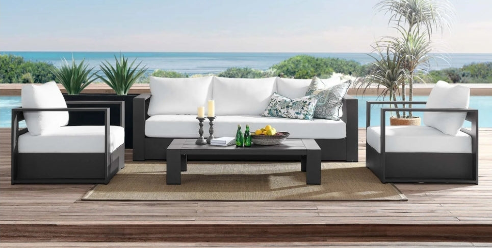 LaMod Outdoor aluminum patio Collection Set w/ cushions