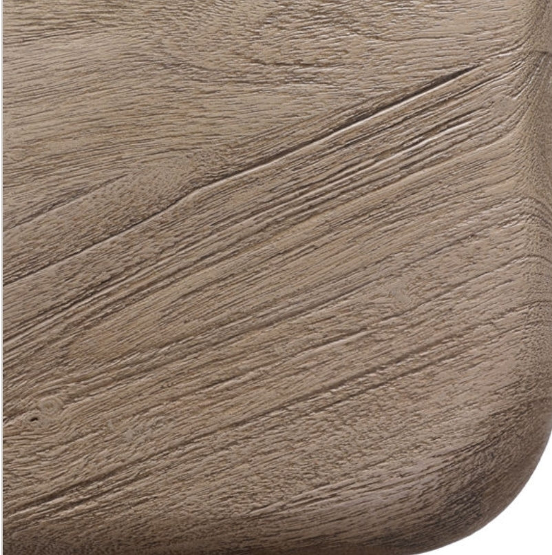 New 94" Sandblasted Rectangular Dining table w center pedestal base finished in natural oak color