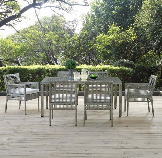 Cozymel Dining Collection - Gray or white cushions