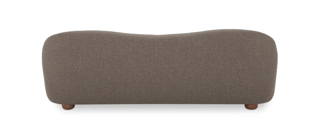 Brand New Gorgeous 90" Cocoa Brown Sofa in fully upholstered fabric by Moe's Home Collection