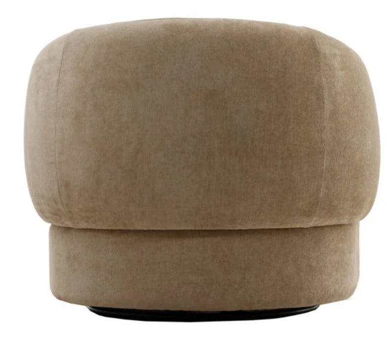 Jasper San Swivel chair upholstered in performance chenille