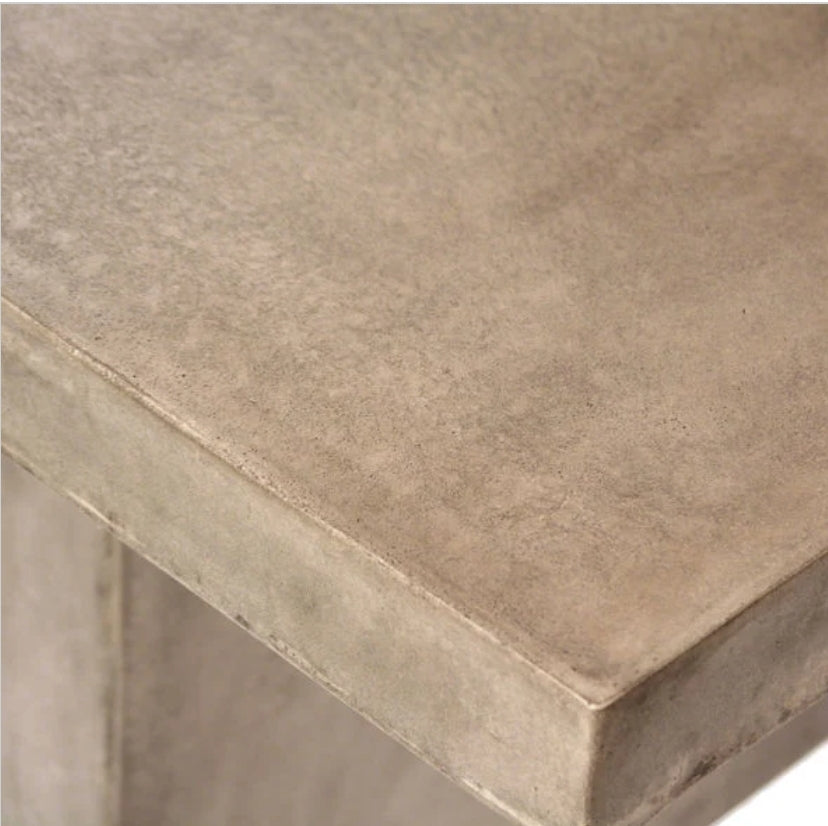 79" Santino Outdoor Solid Concrete Dining Table