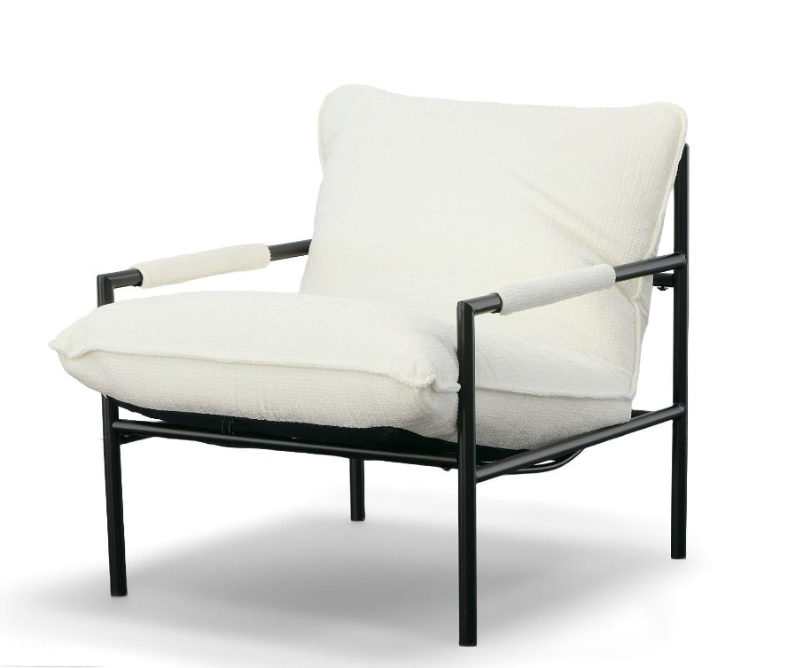 Modrest Denver- Modern White Accent Chair