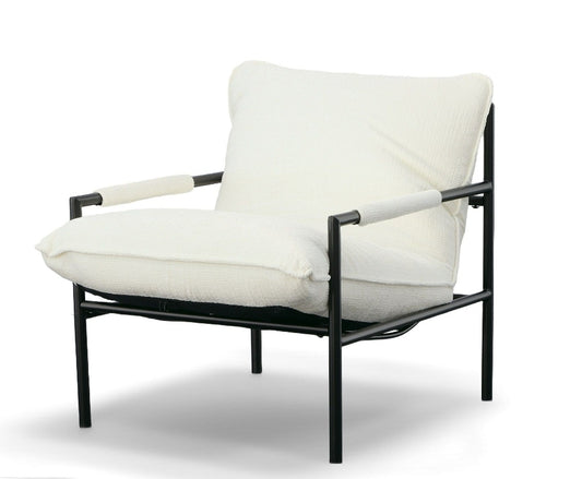 Modrest Denver- Modern White Accent Chair