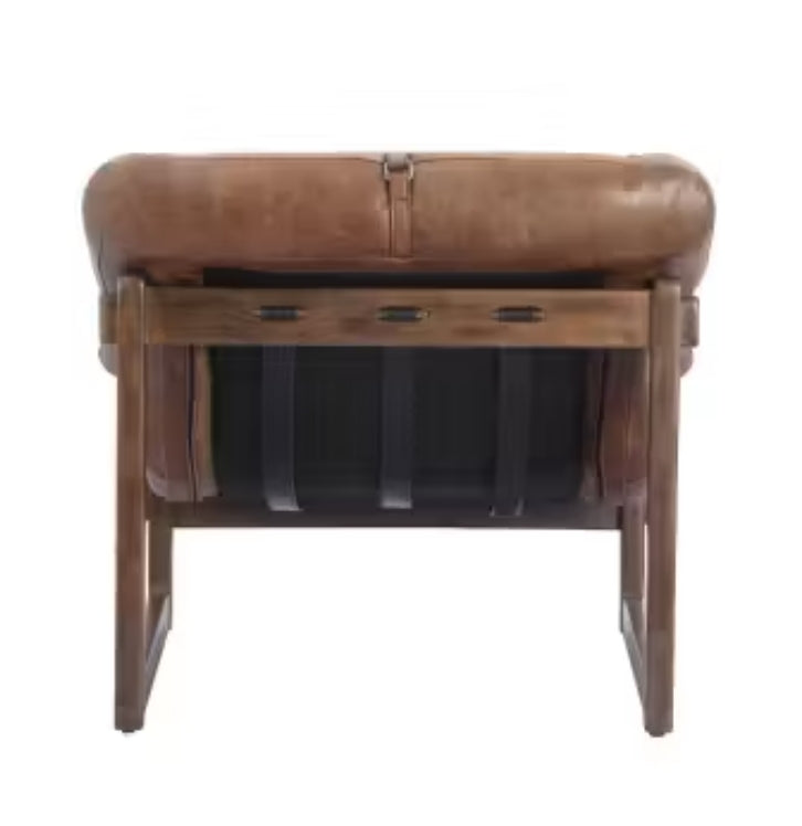 Denver Saddle Top Grain leather in Cognac