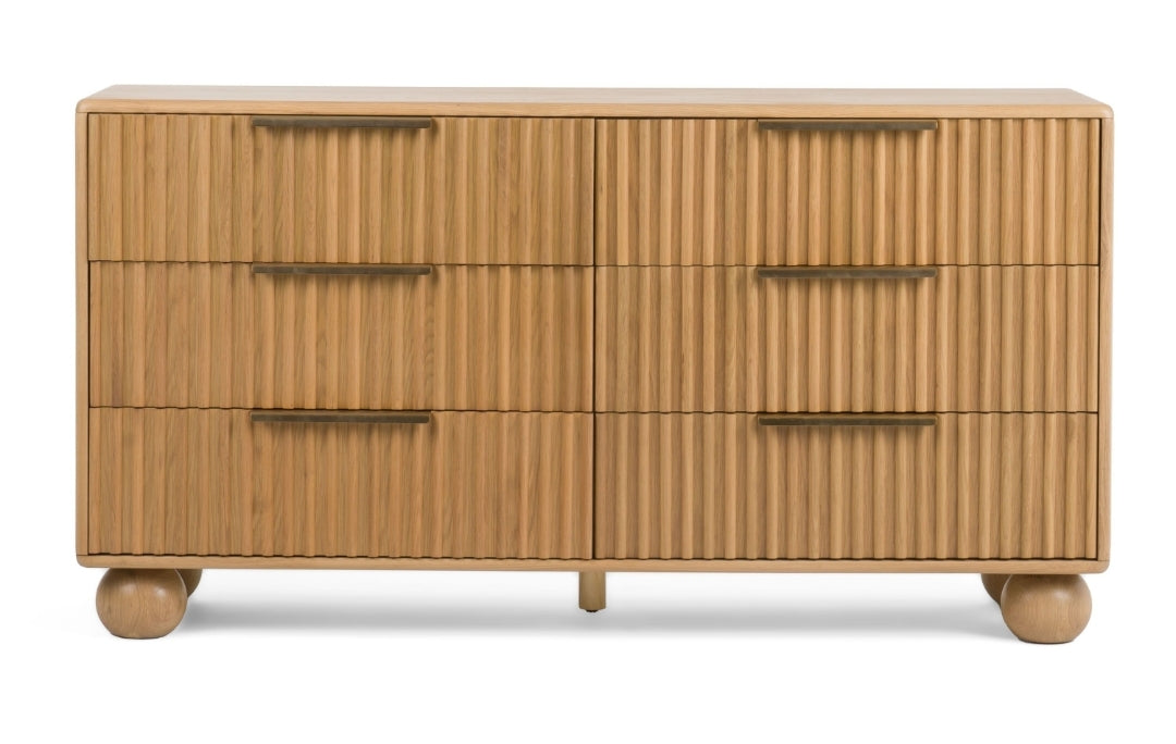 Carey Modern Natural Oak Dresser