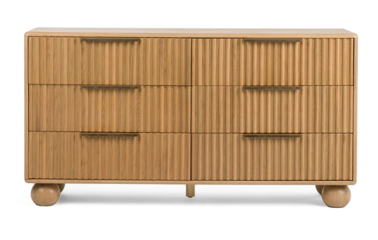 Carey Modern Natural Oak Dresser