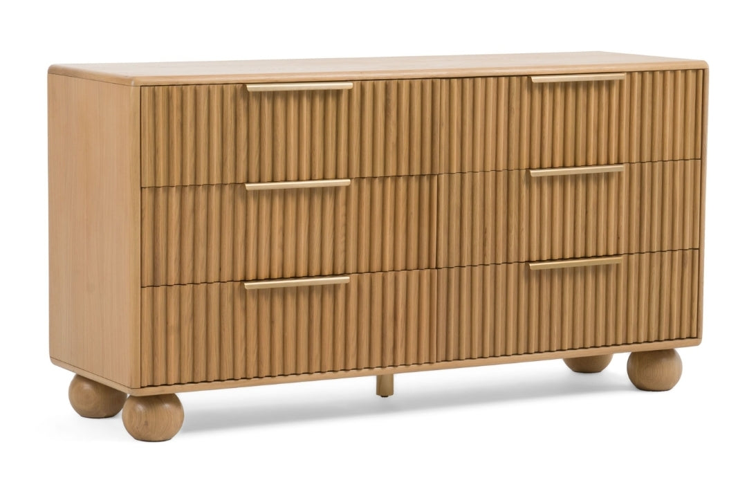 Carey Modern Natural Oak Dresser