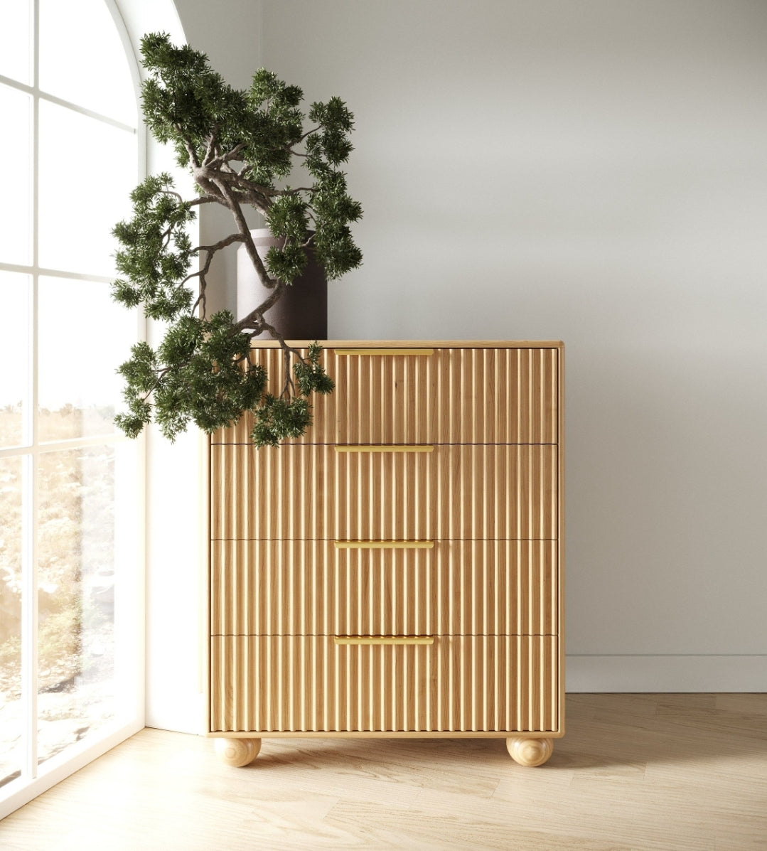 Carey Modern Natural Oak Chest
