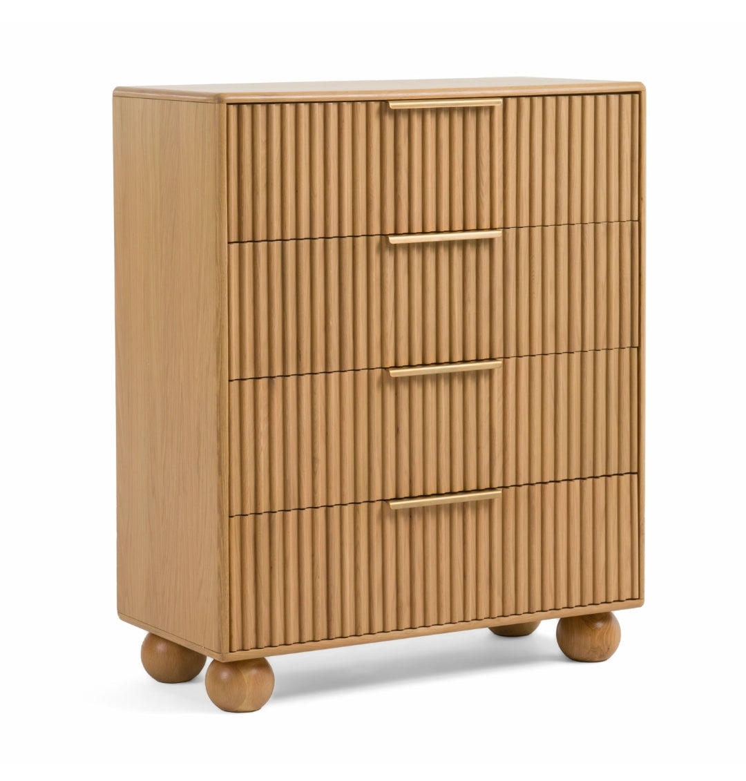 Carey Modern Natural Oak Chest