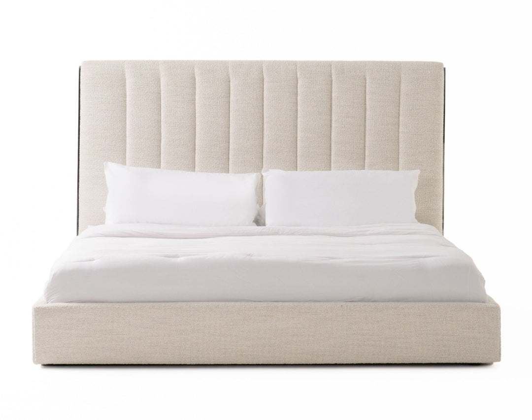 Valencia Channel Tufted Eastern king platform bed