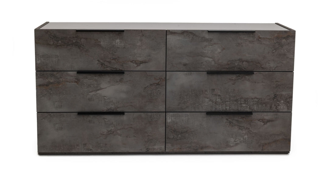 Nova Domus Ferrara - Modern Volcano Oxide Grey Dresser