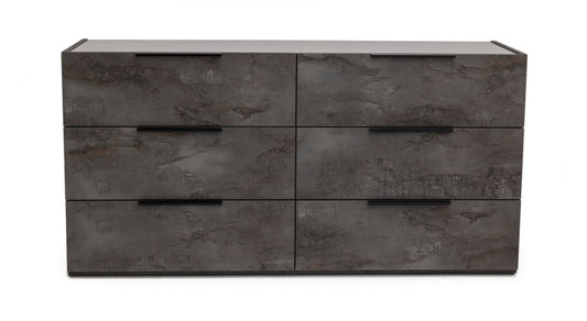 Nova Domus Ferrara - Modern Volcano Oxide Grey Dresser