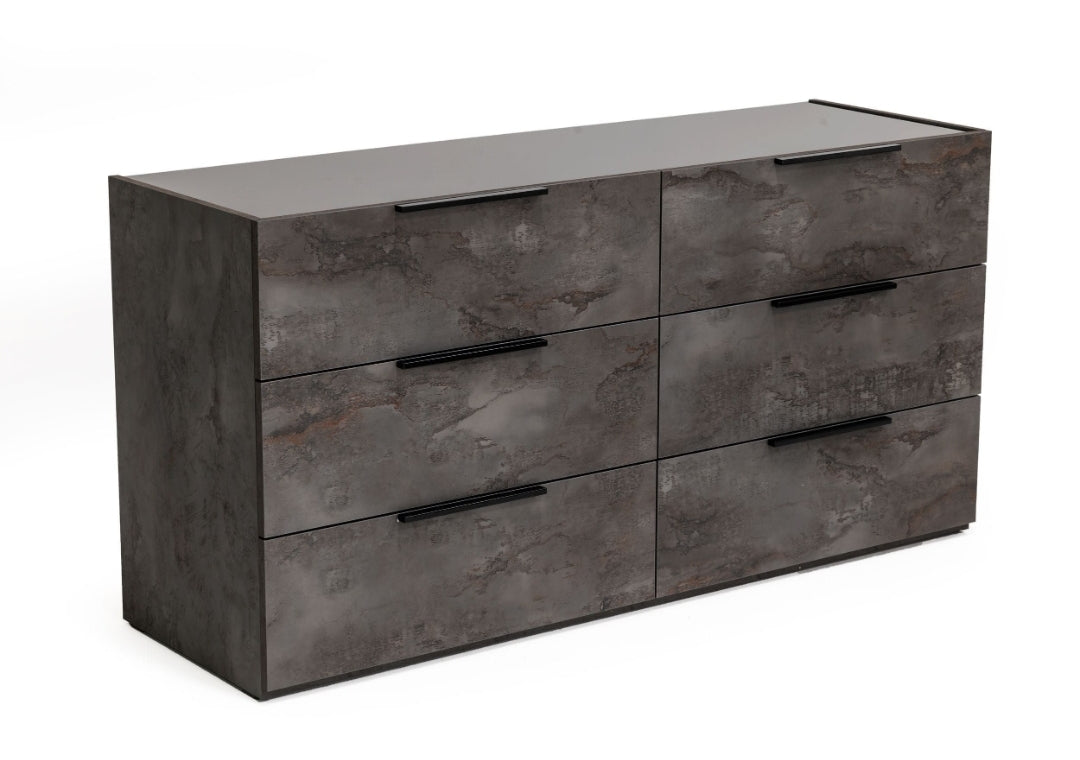 Nova Domus Ferrara - Modern Volcano Oxide Grey Dresser