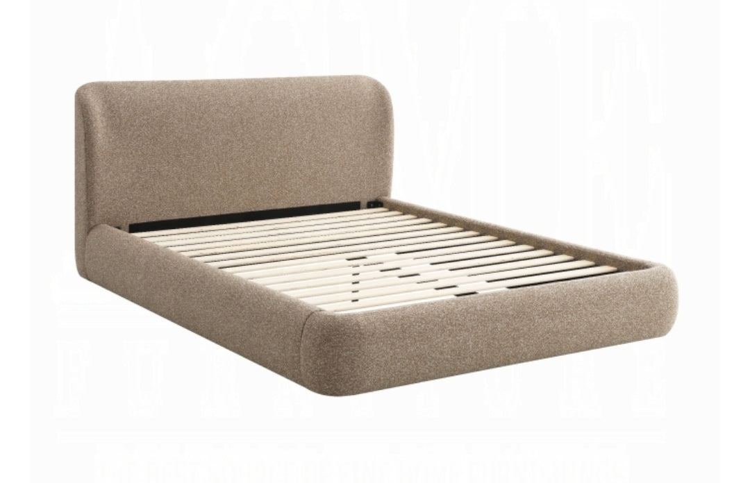 Mindy Upholstered Tweed Bed