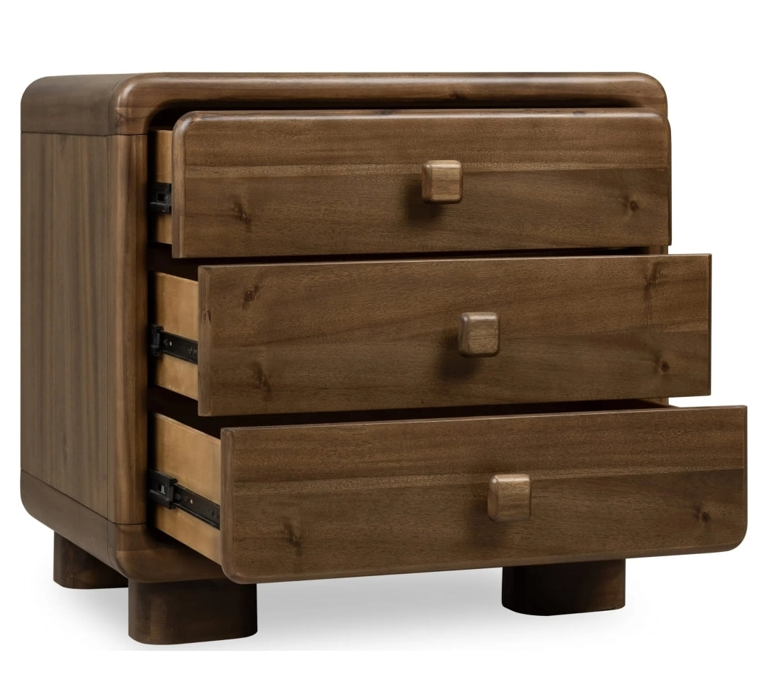 Belmont Nightstand 3 drawer