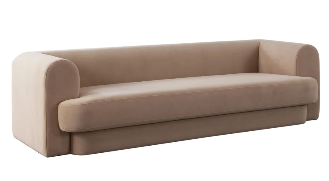 Luna Camel Performance Fabric Sofa