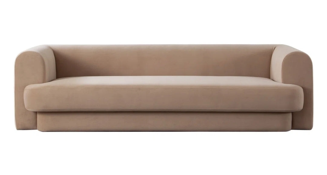 Luna Camel Performance Fabric Sofa