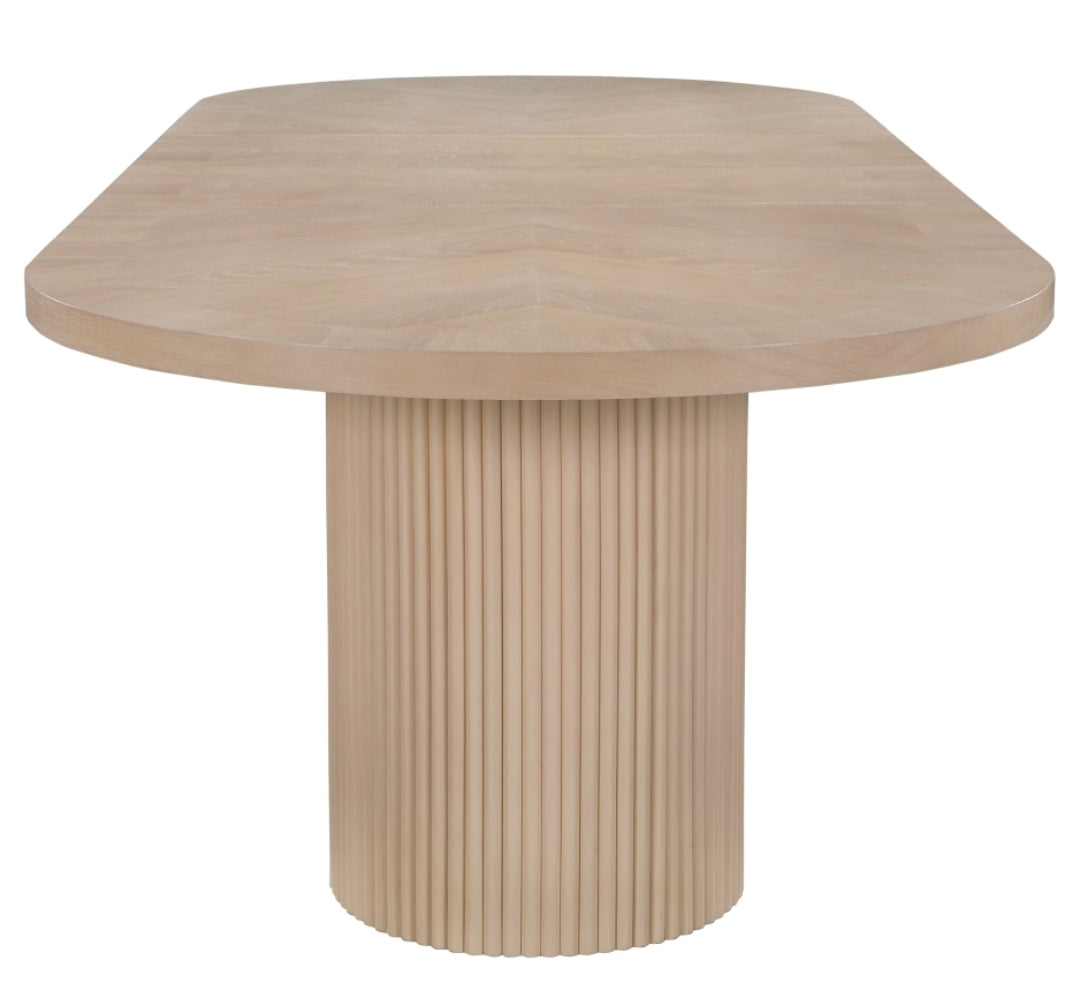 Harmonique Light Oak Wood Dining Table