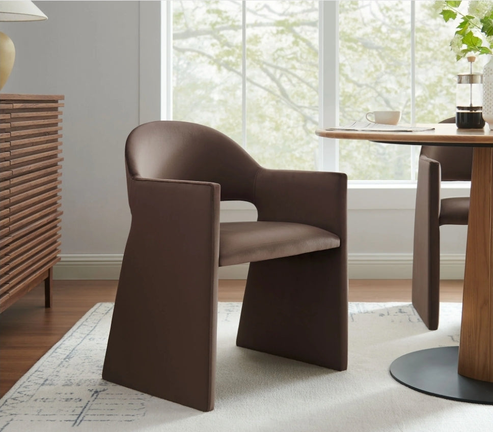 Foley chocolate Dining Chair