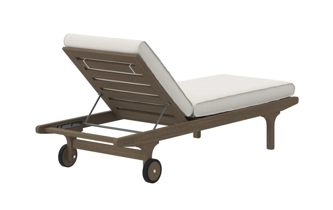 Laguna Solid Teak lounger