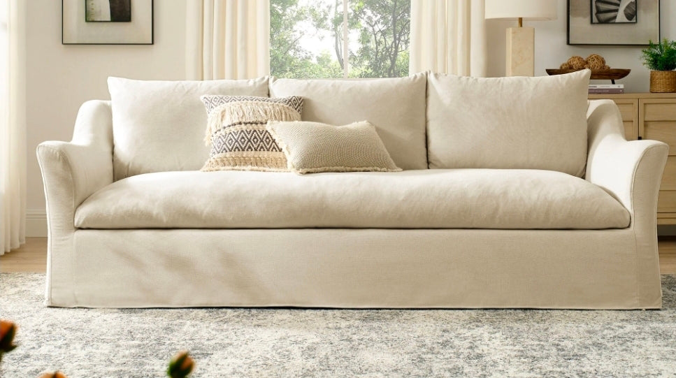 Riviera slipcover sofa