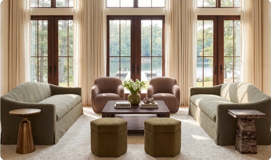 Milana Slipcover Bench Sofa