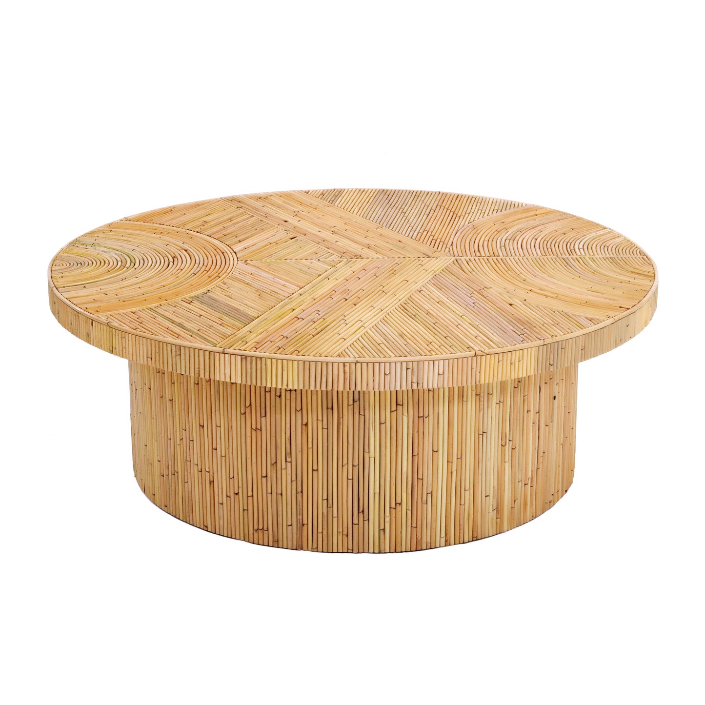 47" Acadia Rattan Coffee Table