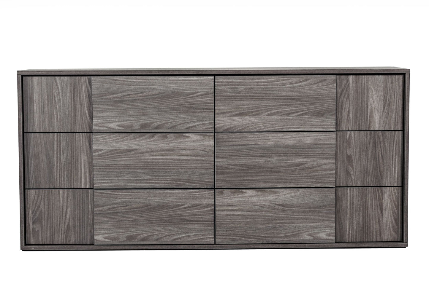 Nova Domus Asus - Italian Modern Elm Grey Dresser