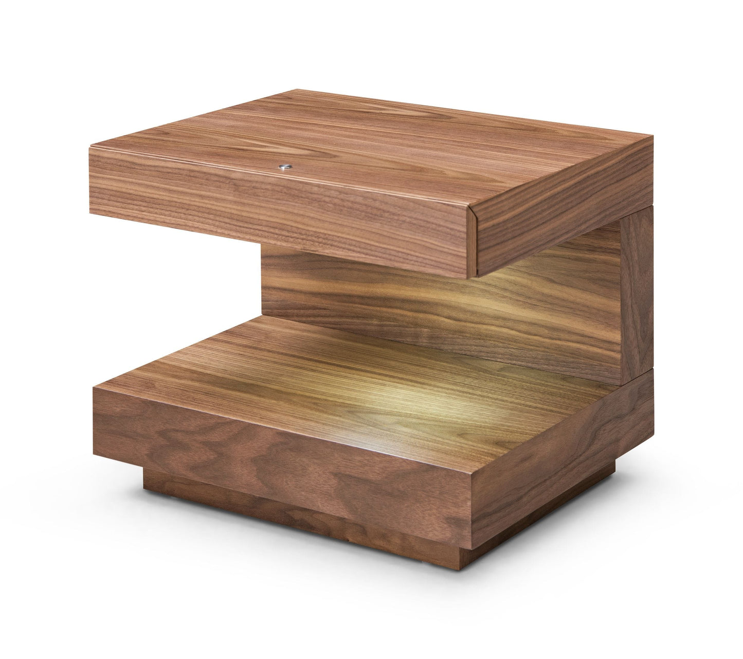 Modrest Esso - Contemporary Walnut Nightstand